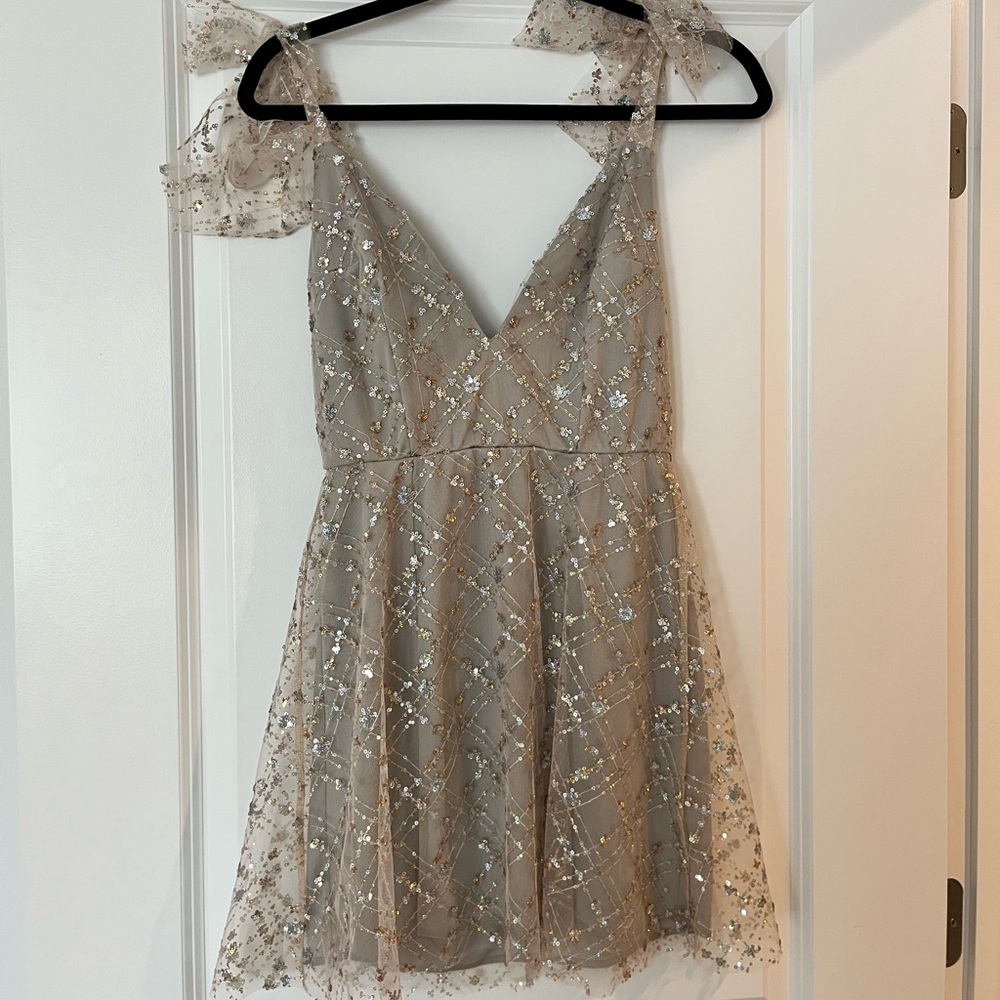 Lucy In the Sky Tia Sequin Dress